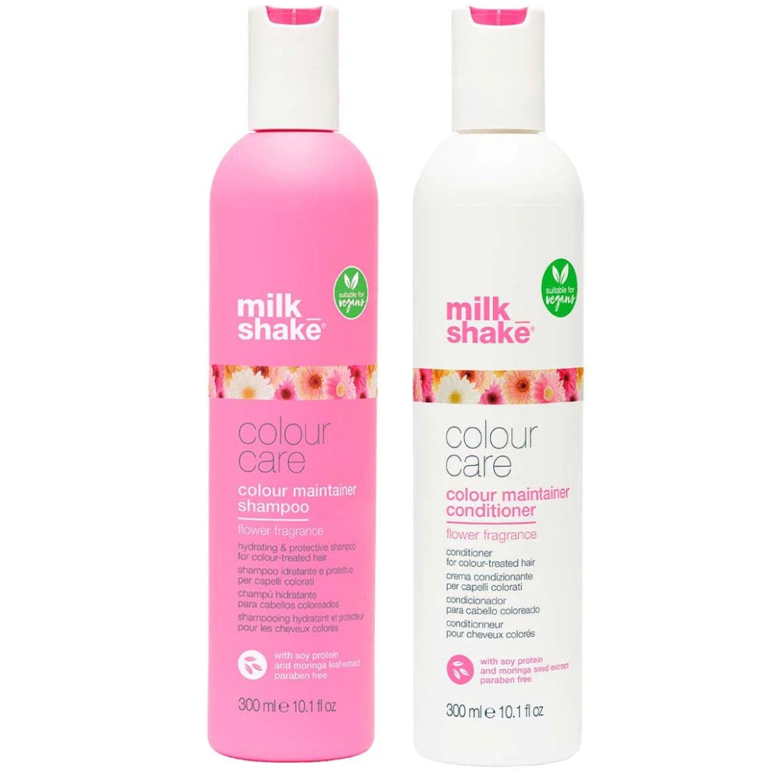 milk_shake Colour Care Flower Power Duo – Colour-Safe Shampoo & Conditioner Set