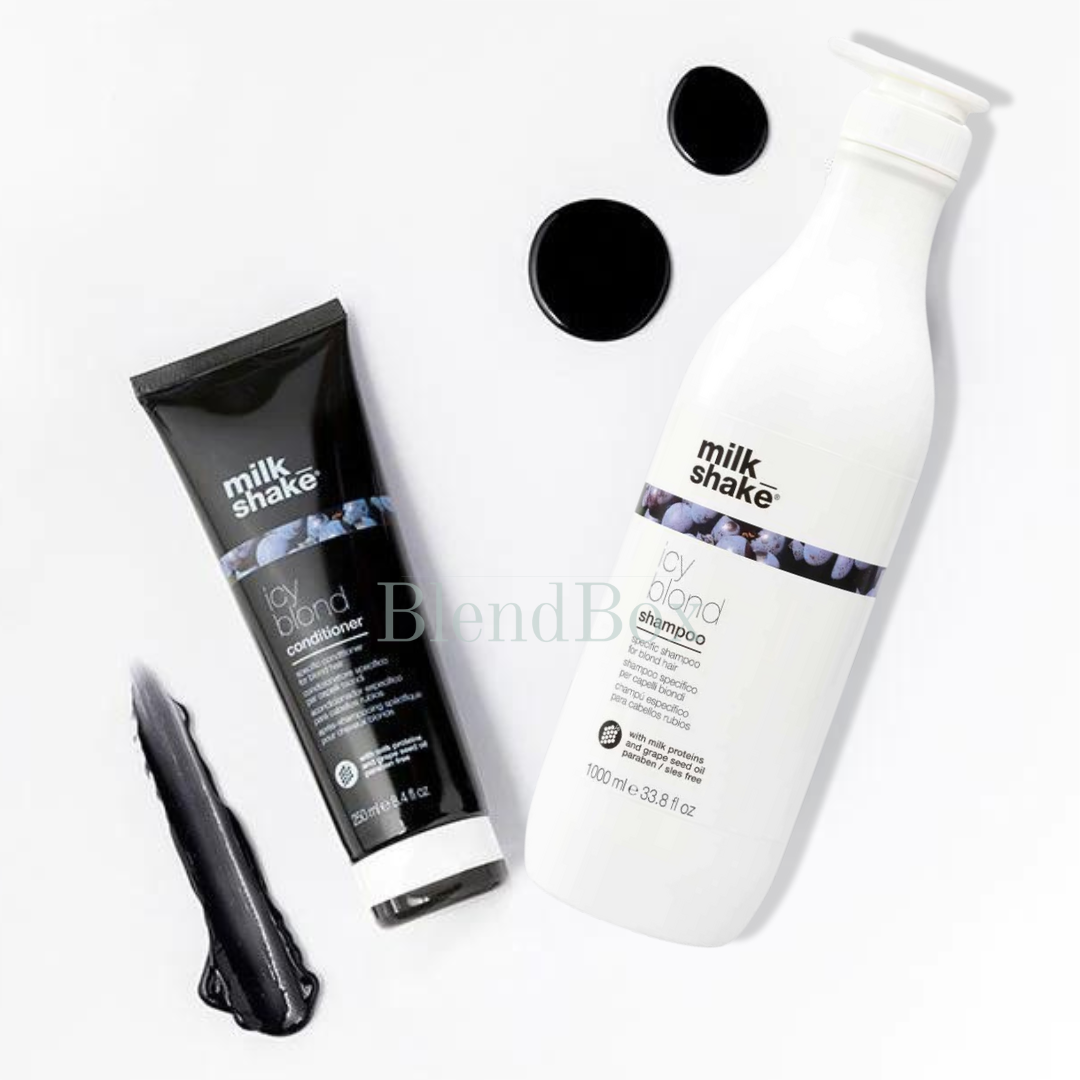 milk_shake Icy Blond Incredible Value Bundle - Litre Shampoo & 250 mL Conditioner