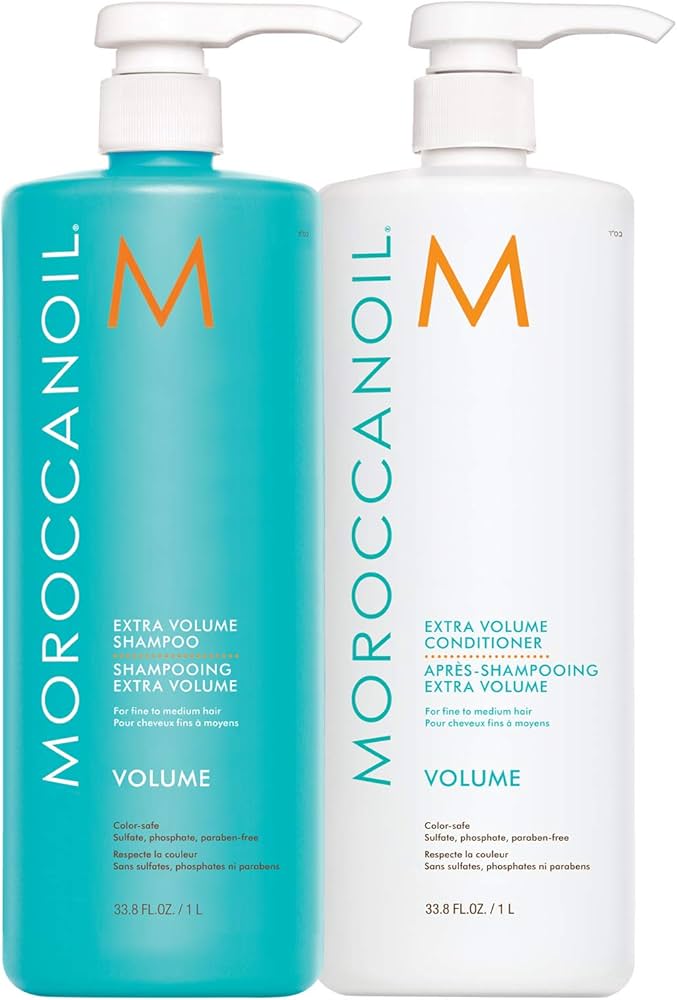 MOROCCANOIL Extra Volume Shampoo & Conditioner Litre Duo