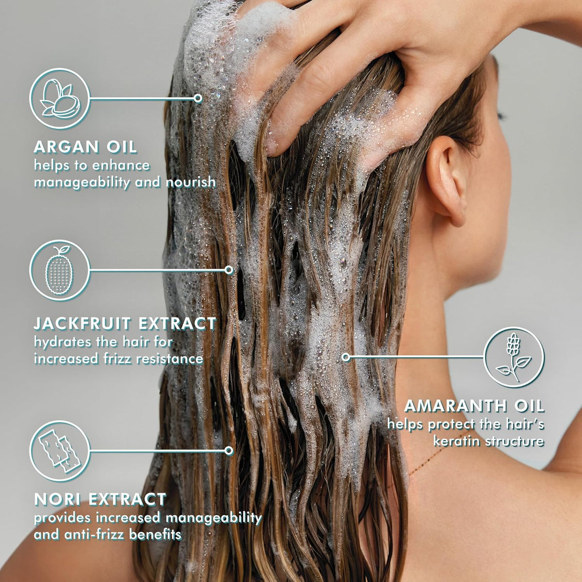 MOROCCANOIL Frizz Smooth Shampoo & Conditioner Litre Duo