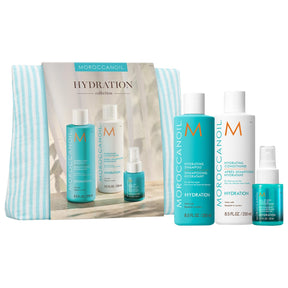 Moroccanoil Hydration Set – Full Size Shampoo, Conditioner & Free Gift