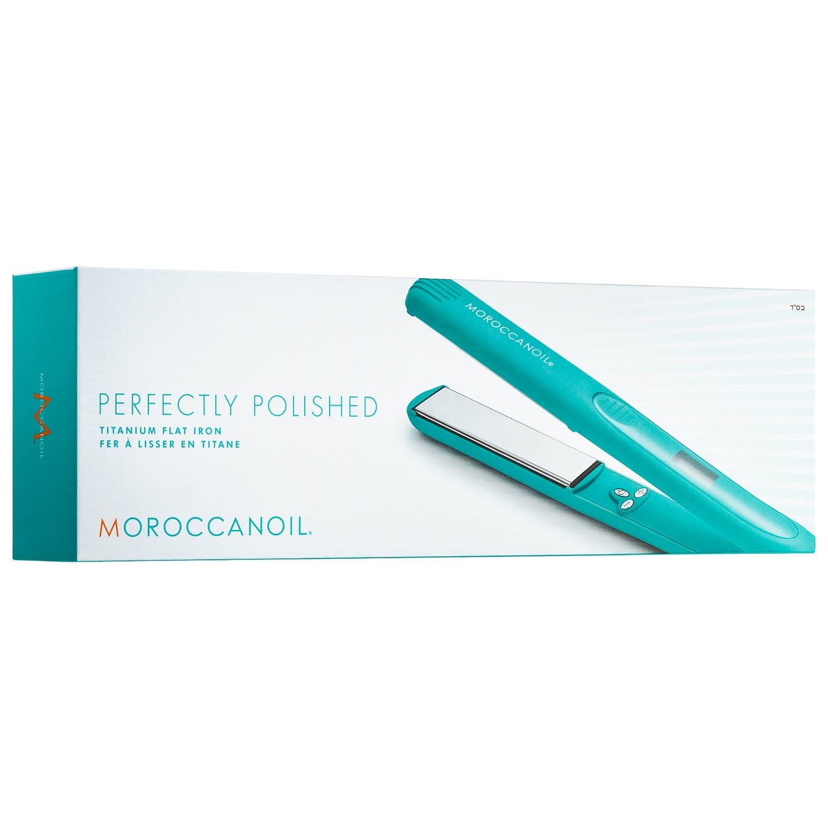 MOROCCANOIL Perfectly Polished Titanium Flat Iron
