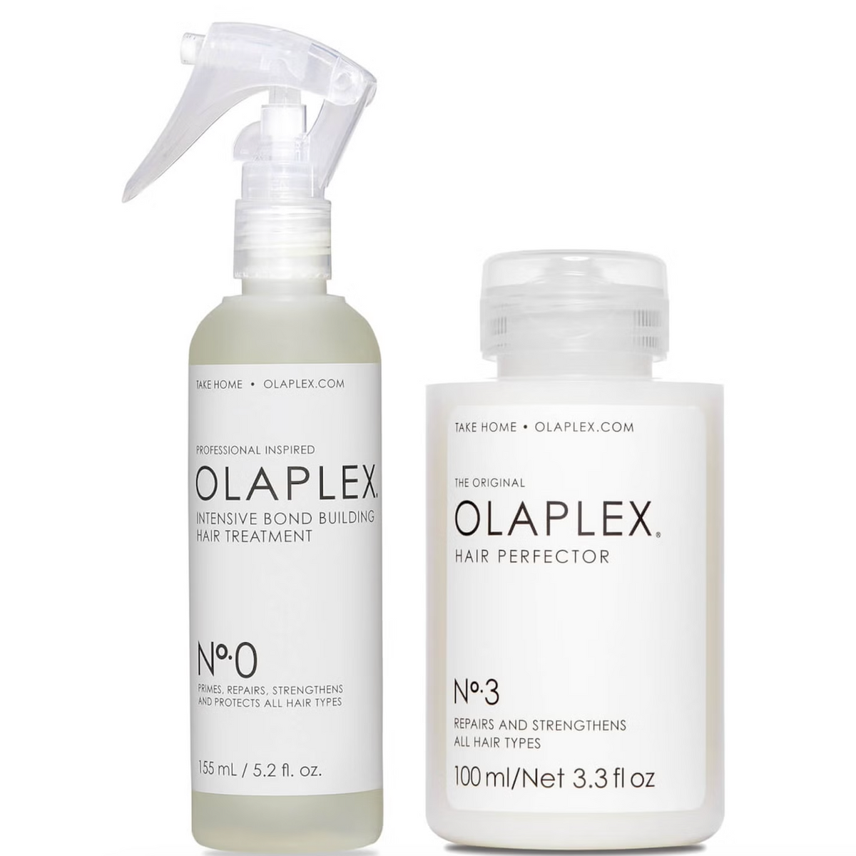 OLAPLEX No.0 Intensive Bond Building Treatment & No.3 Hair Perfector COMBO