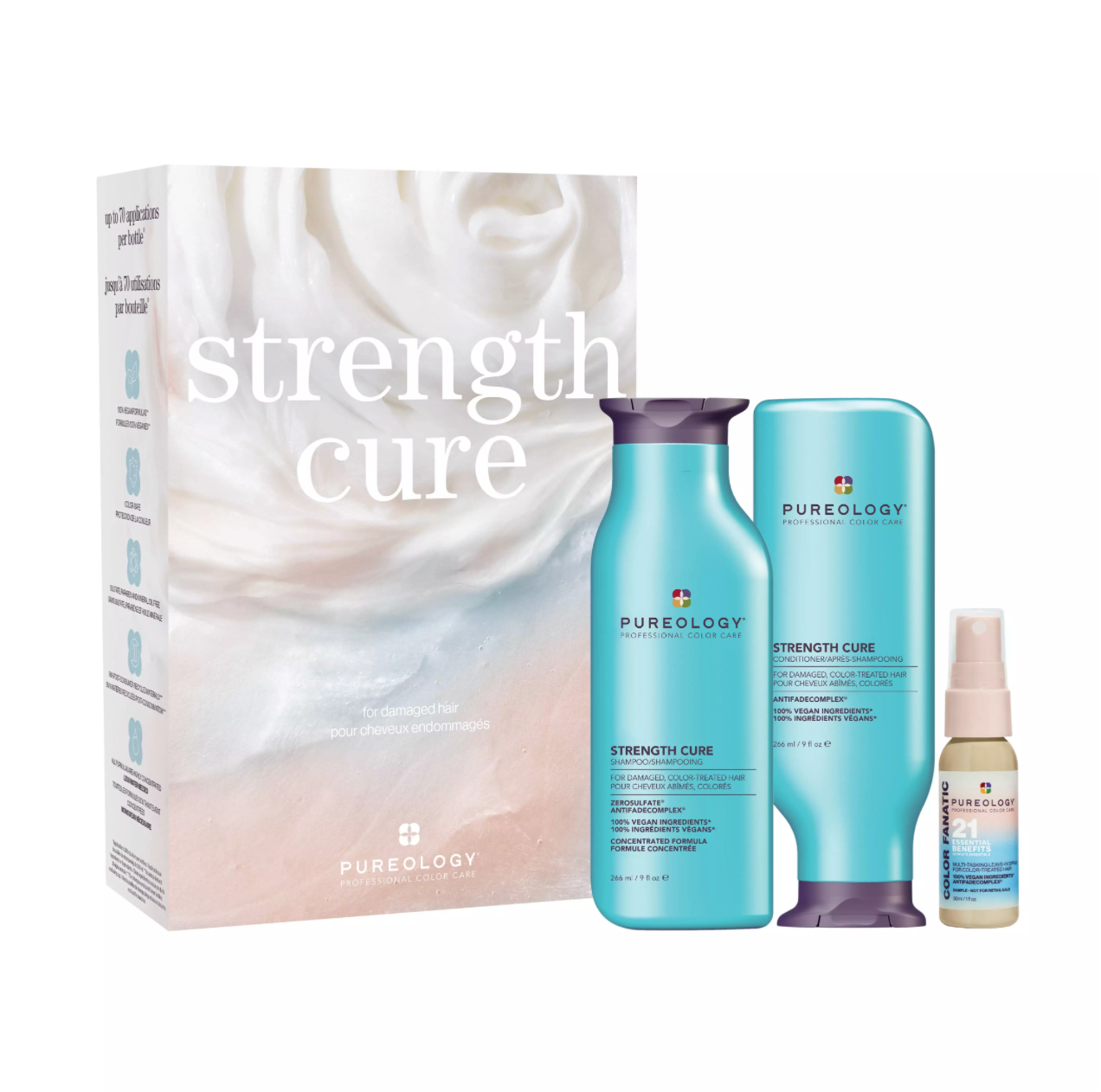 Pureology Strength Cure Spring Kit 2026 | Strengthening Set for Damaged ...