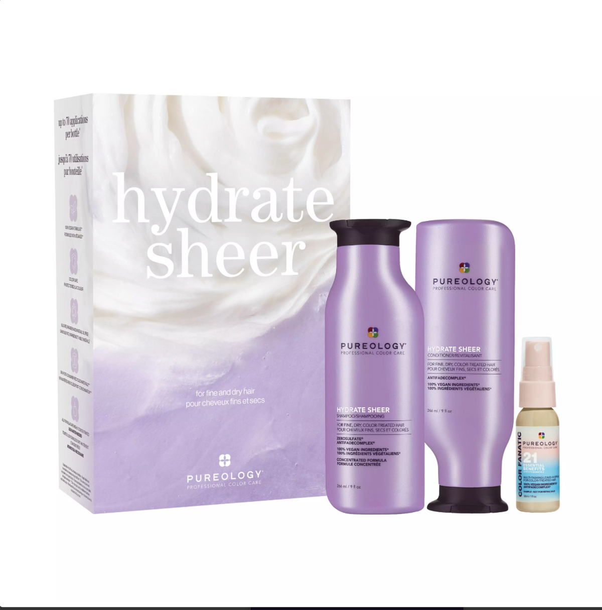 Pureology Hydrate Sheer Spring Kit 2026 - Lightweight Hydration Gift Set