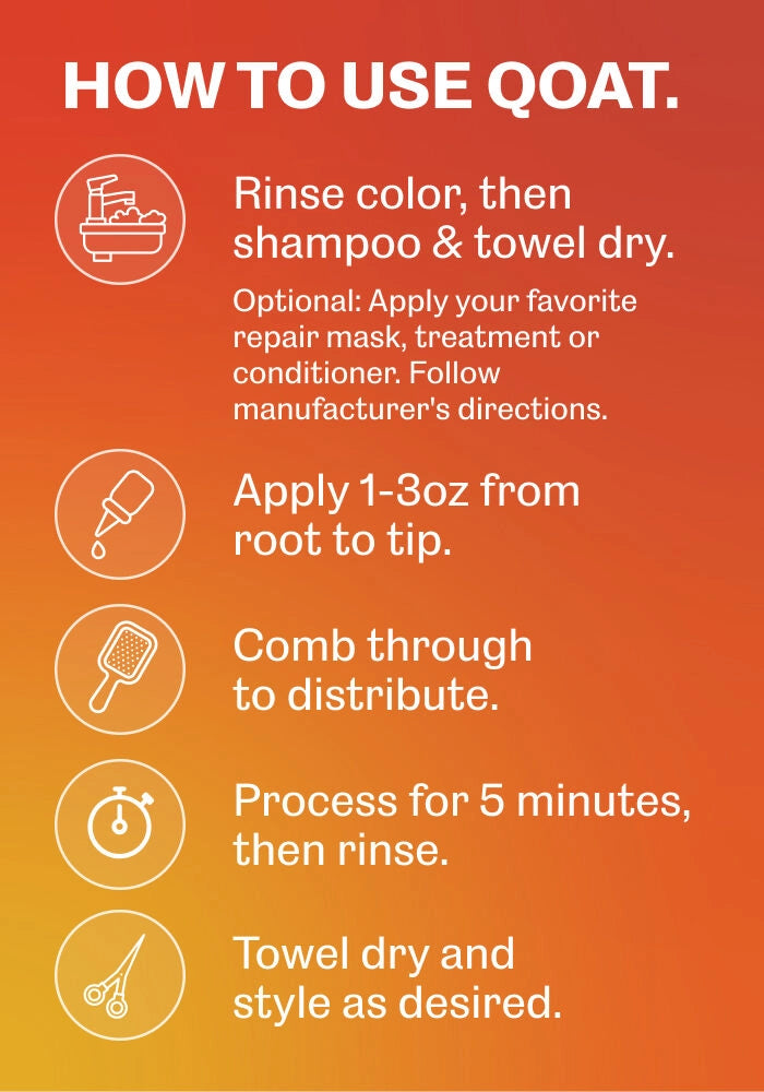 QOAT Professional Hair Color Topcoat