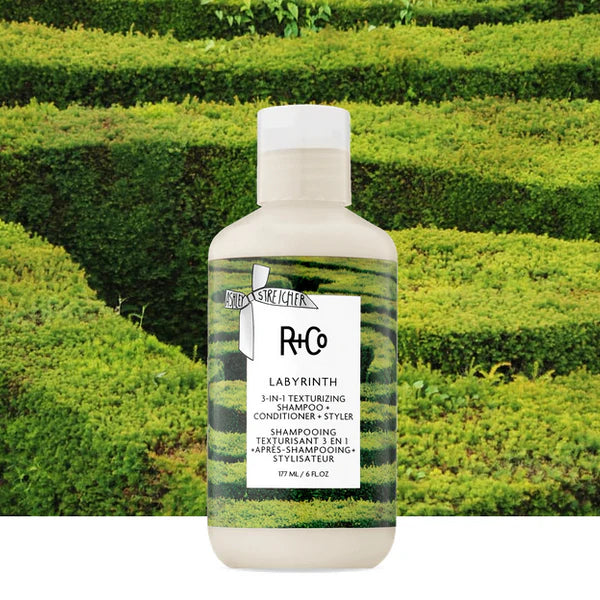 R+CO LABYRINTH 3in1 texturizing shampoo & conditioner Styler