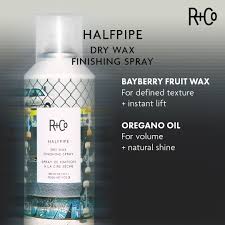 R+CO HALFPIPE Dry Wax Finishing Spray