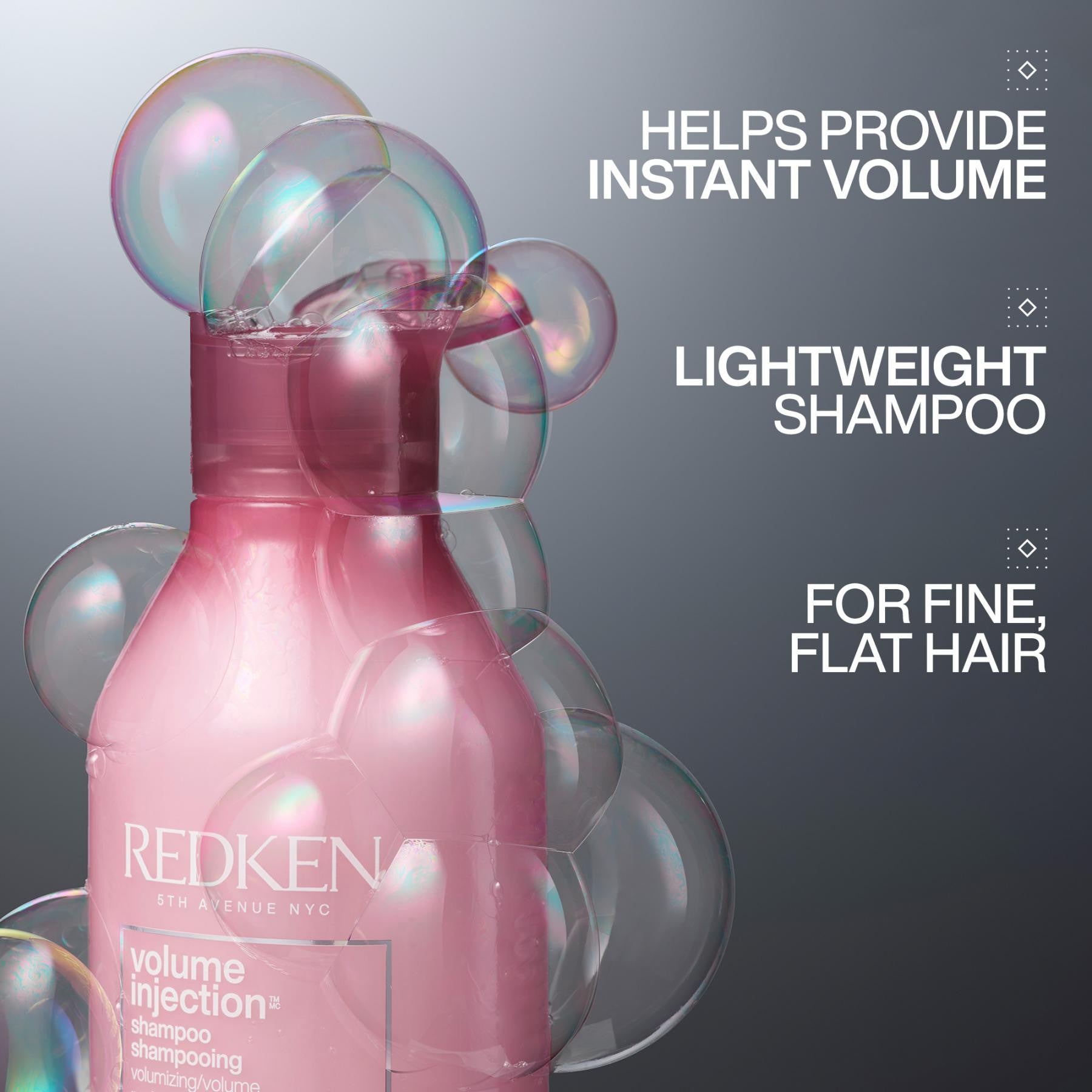 Redken Volume Injection Volumizing Shampoo & Conditioner Set 300ml ea.