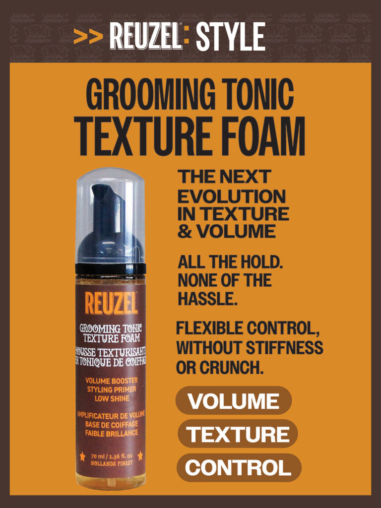 REUZEL Grooming Tonic Texture Foam
