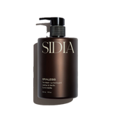 Brown bottle with black pump labeled 'SIDIA' on a white background
