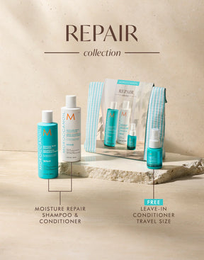 Moroccanoil Damage Repair Set – Full Size Shampoo, Conditioner & Free Gift