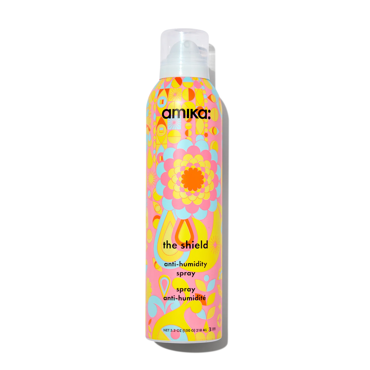 amika: the shield anti-humidity spray - 450°F Heat Protectant & Frizz Control