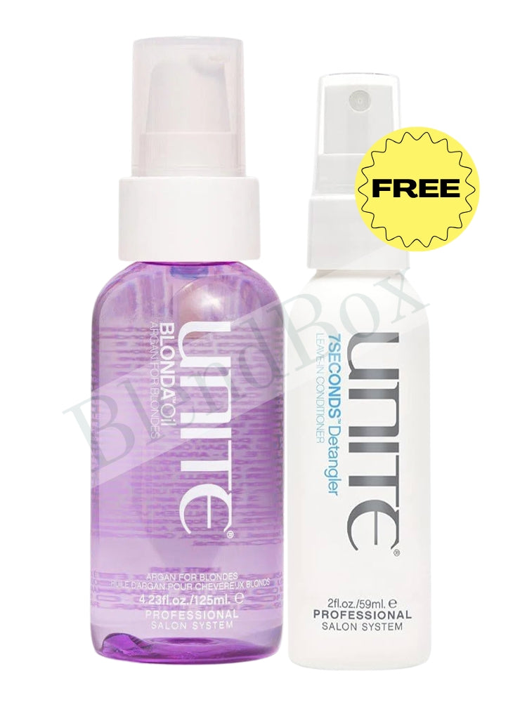UNITE 7SECONDS To Shine – U Oil & Detangler Hair Shine Duo
