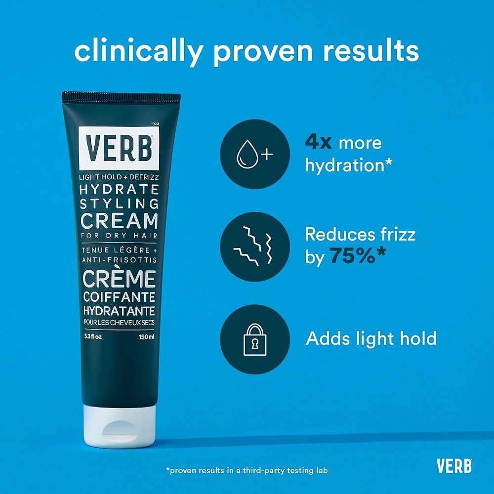 VERB Hydrate Light Hold Hair Styling Cream