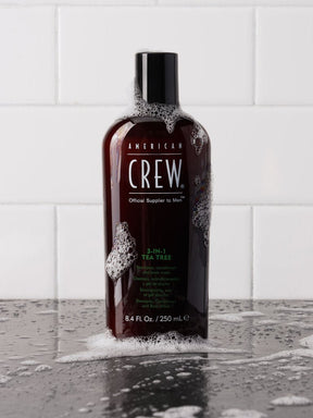 American Crew 3-In-1 Tea Tree Shampoo - Blend Box