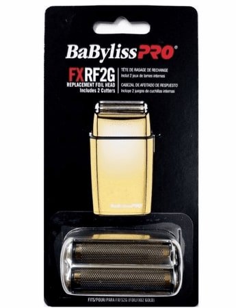 Babyliss Gold Double Foil Shaver Replacement Blades FXRF2G - Blend Box