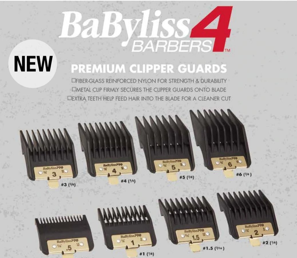 Babyliss Premium Clipper Guards - Blend Box