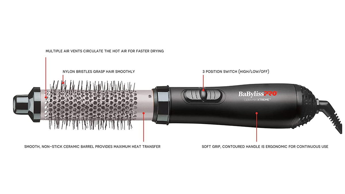 BaBylissPro Ceramix Xtreme Hot Air Styler - Blend Box