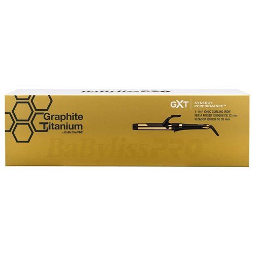 BaBylissPRO® Graphite Titanium 1 1/4" Ionic Curling Iron - Blend Box
