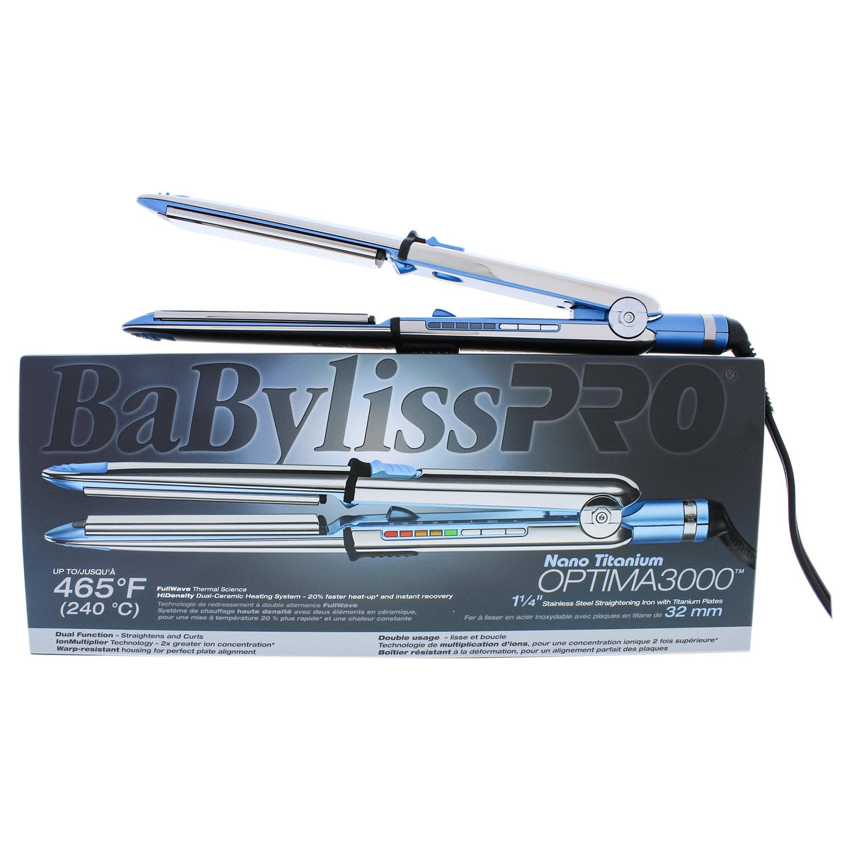 BaBylissPro Optima Straightener - Blend Box