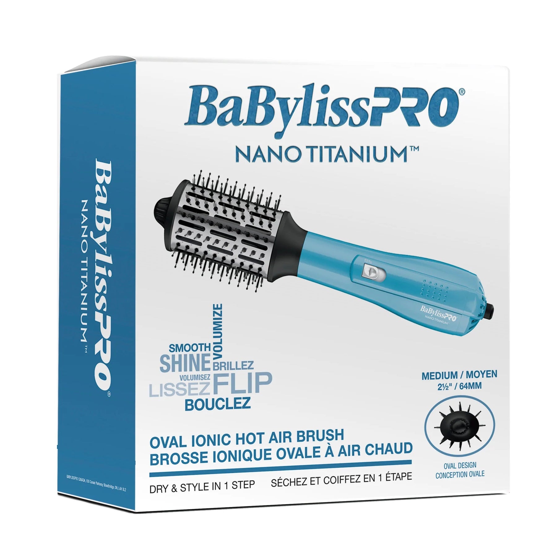 BabylissPRO Oval Ionic Hot Air Brush