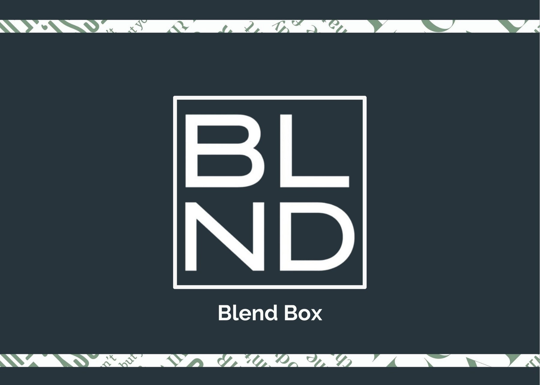 BLNDbox E-Gift Card
