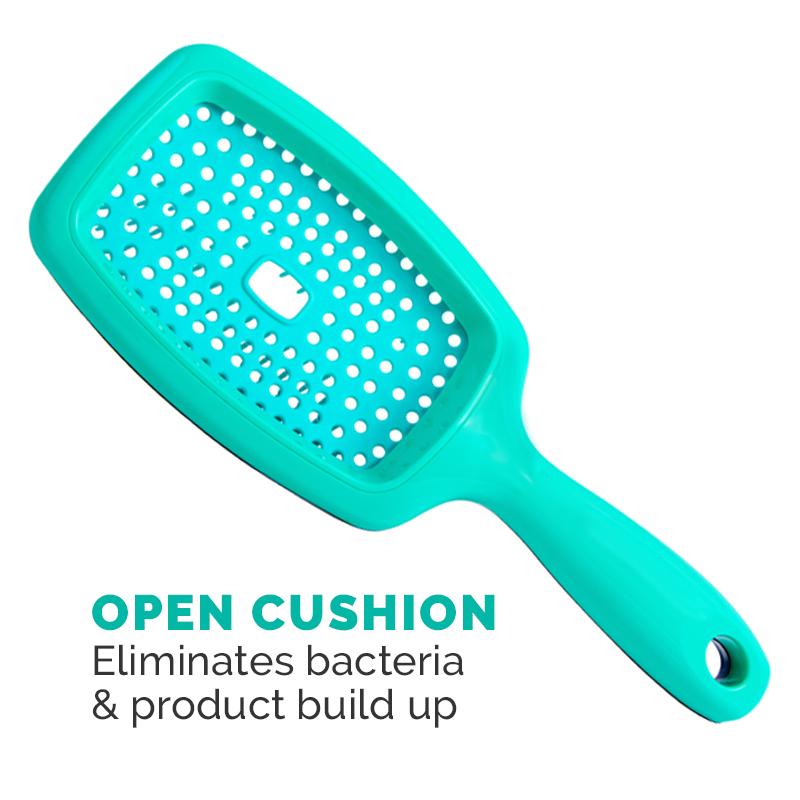 Curl Keeper® Flexy Brush - For Detangling and "Curl Clumping" - Blend Box