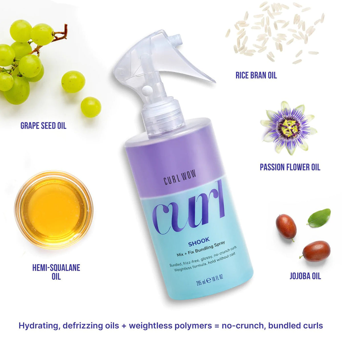 Curl WOW Mix + Fix Shook Spray - Blend Box
