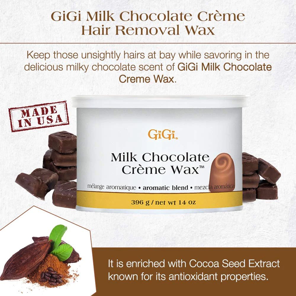 GiGi Milk Chocolate Wax - Blend Box