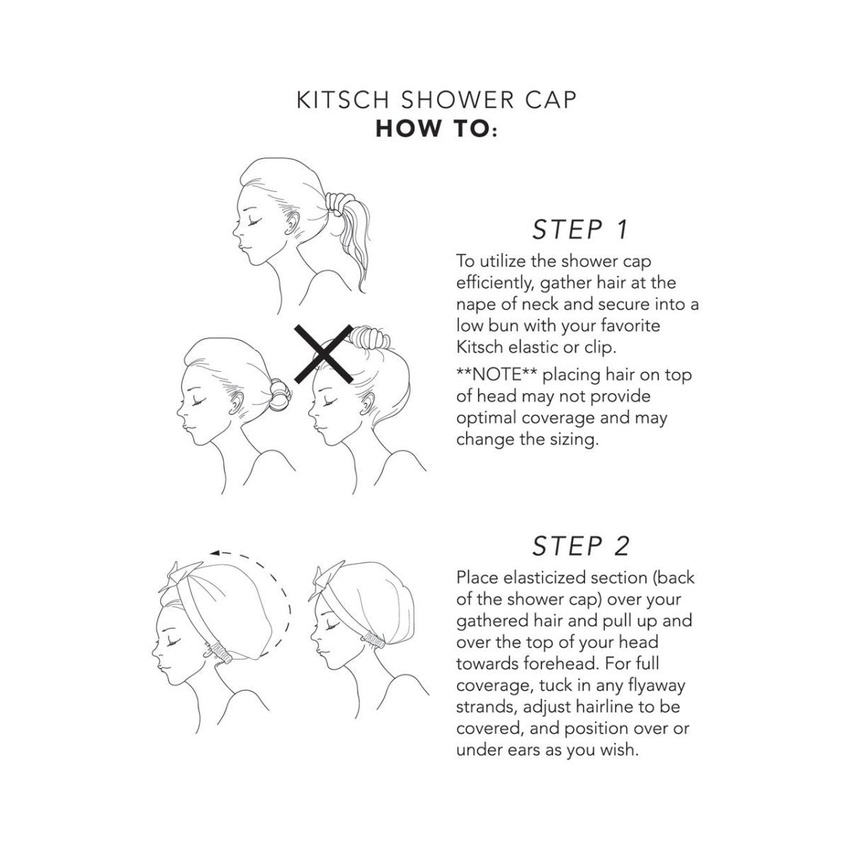 KITSCH Luxe Shower Cap - Blend Box