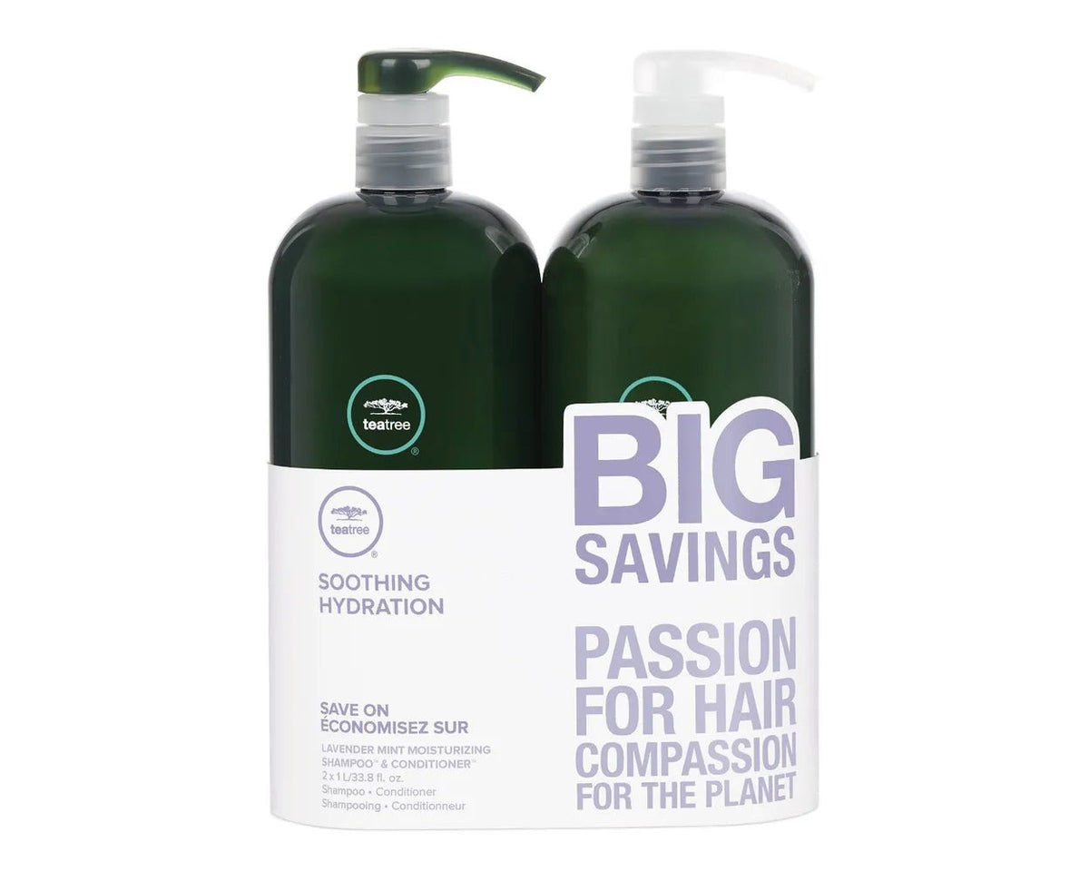 lavender mint tea tree shampoo Lavender Mint Tea Tree Shampoo and Conditioner Litre Duo