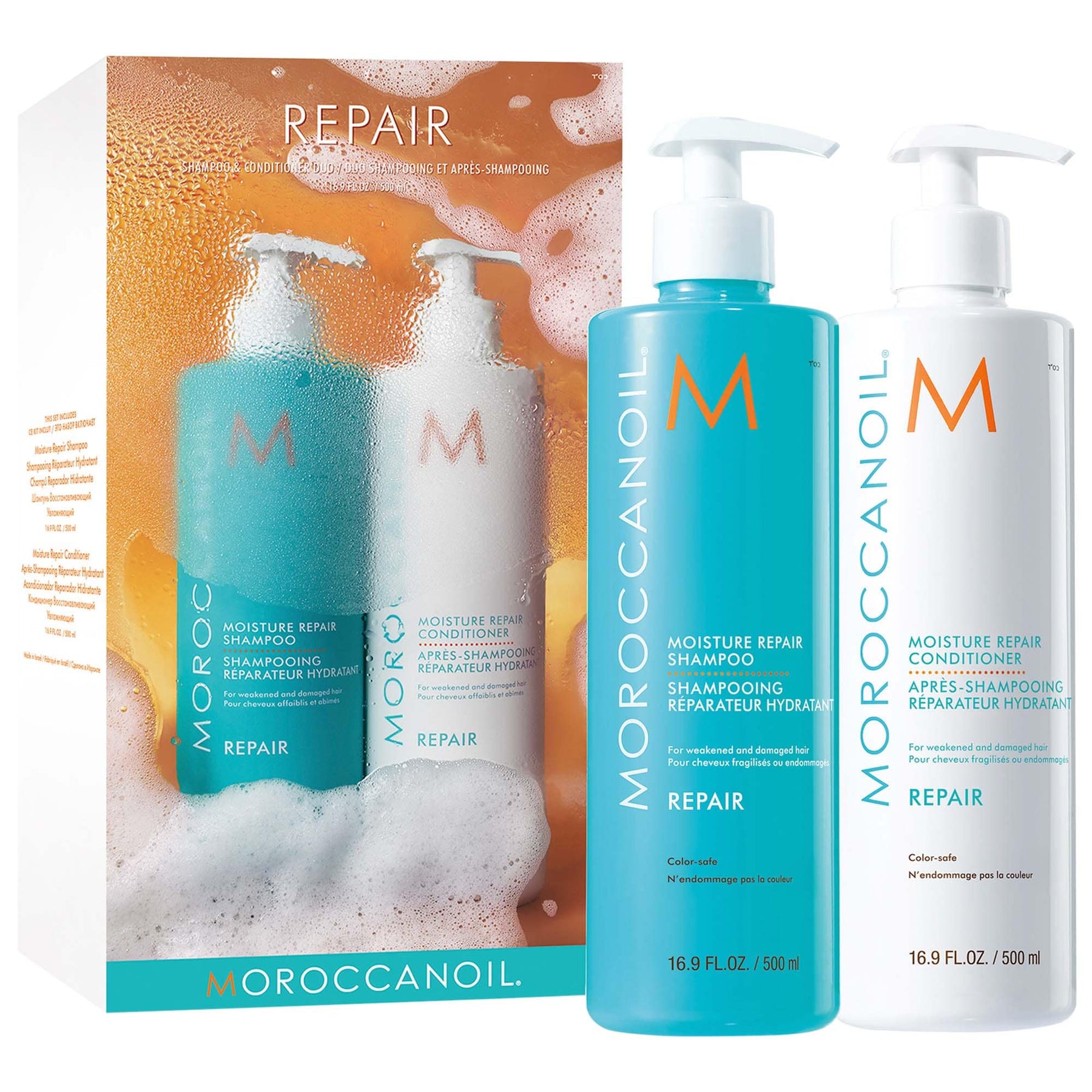 MOROCCANOIL® Repair Shampoo and Conditioner Duo - Blend Box