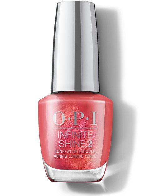 OPI Infinite Shine Paint the Tinseltown Red - Blend Box