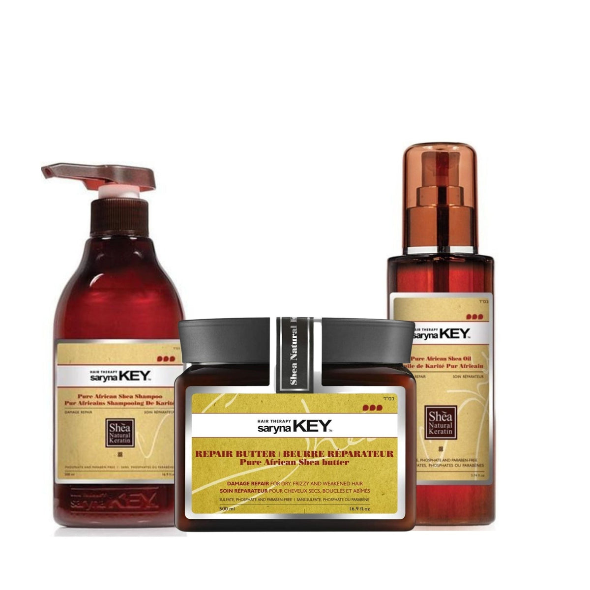 Saryna Key Damage Repair Oil Kit - Blend Box