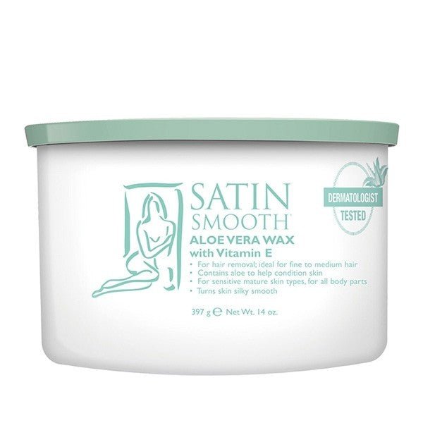 Satin Smooth Aloe Vera Cream Wax - Blend Box