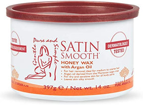 Satin Smooth Honey Wax With Argan Oil - Blend Box