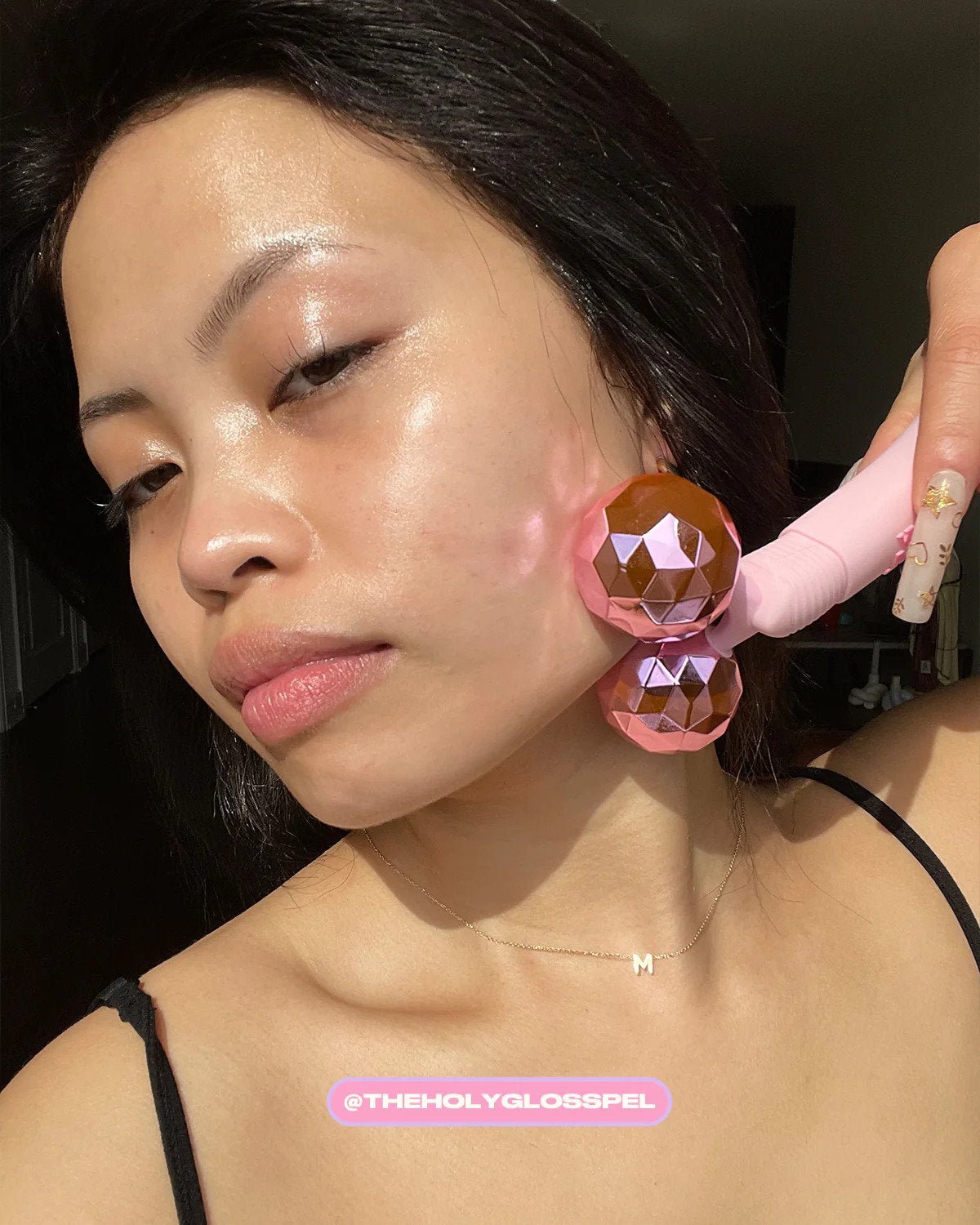 Skinny Confidential Pink Balls Face Massager - Blend Box