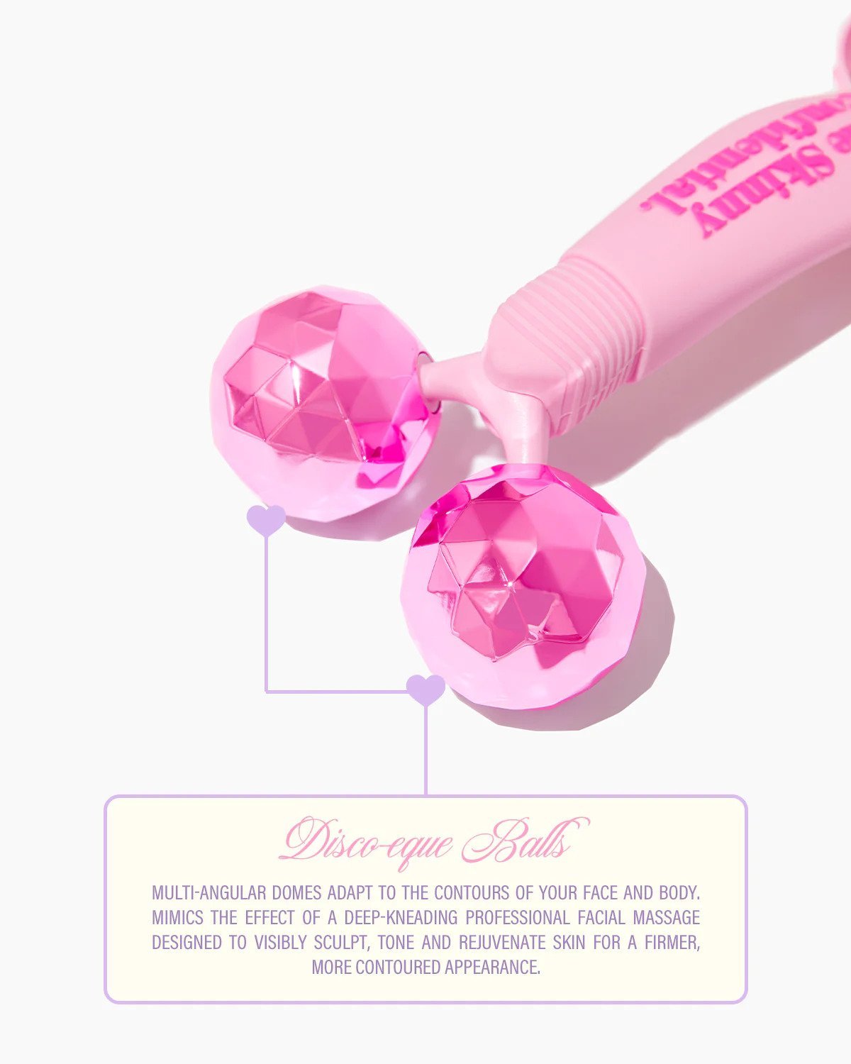 Skinny Confidential Pink Balls Face Massager - Blend Box