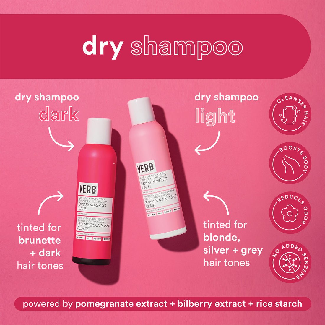 VERB Dry Shampoo Dark - Blend Box