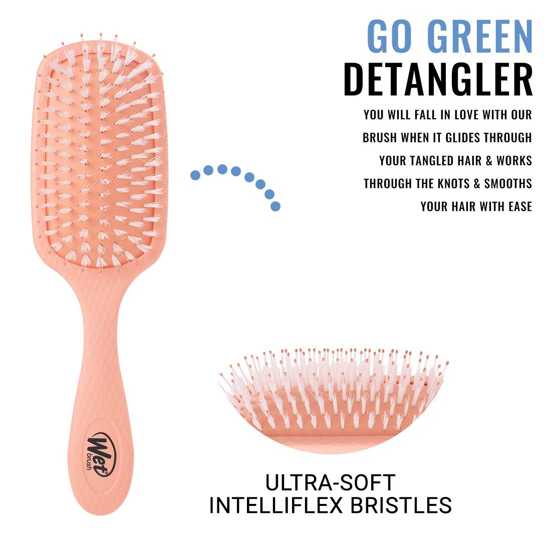 Wetbrush Go Green Coconut Treatment Infused Brush - Blend Box