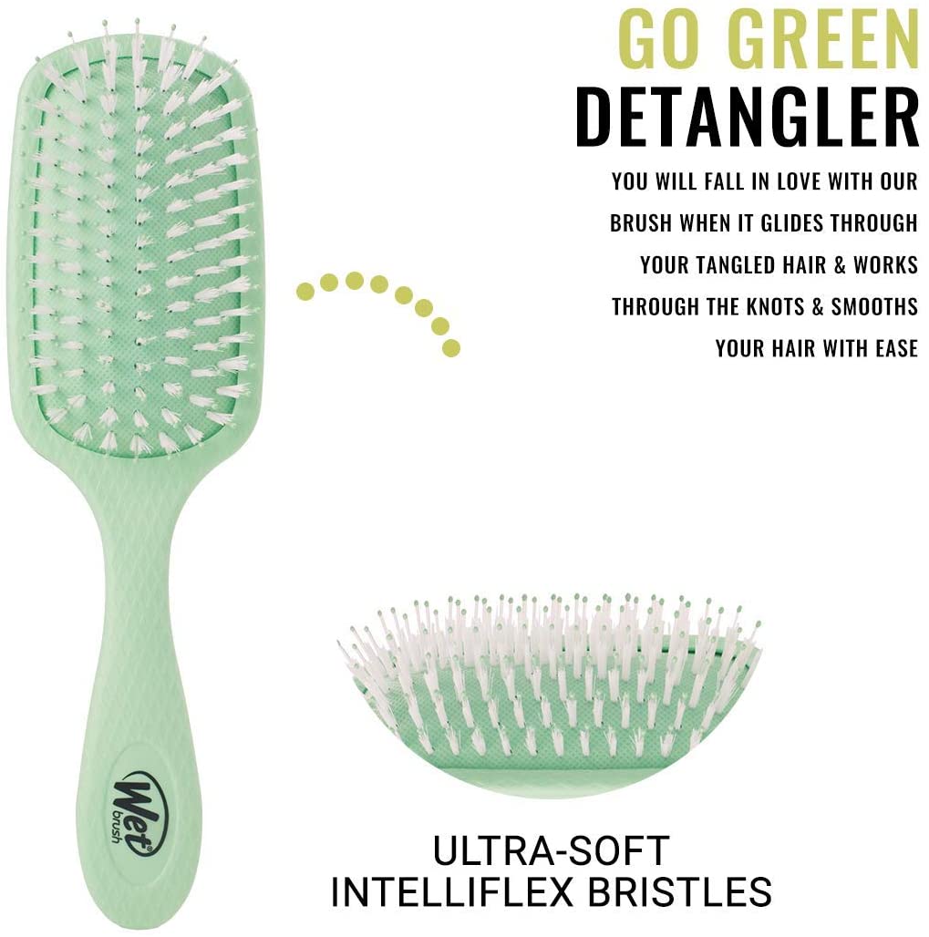 Wetbrush Go Green Treatment Tea Tree Infused Brush - Blend Box