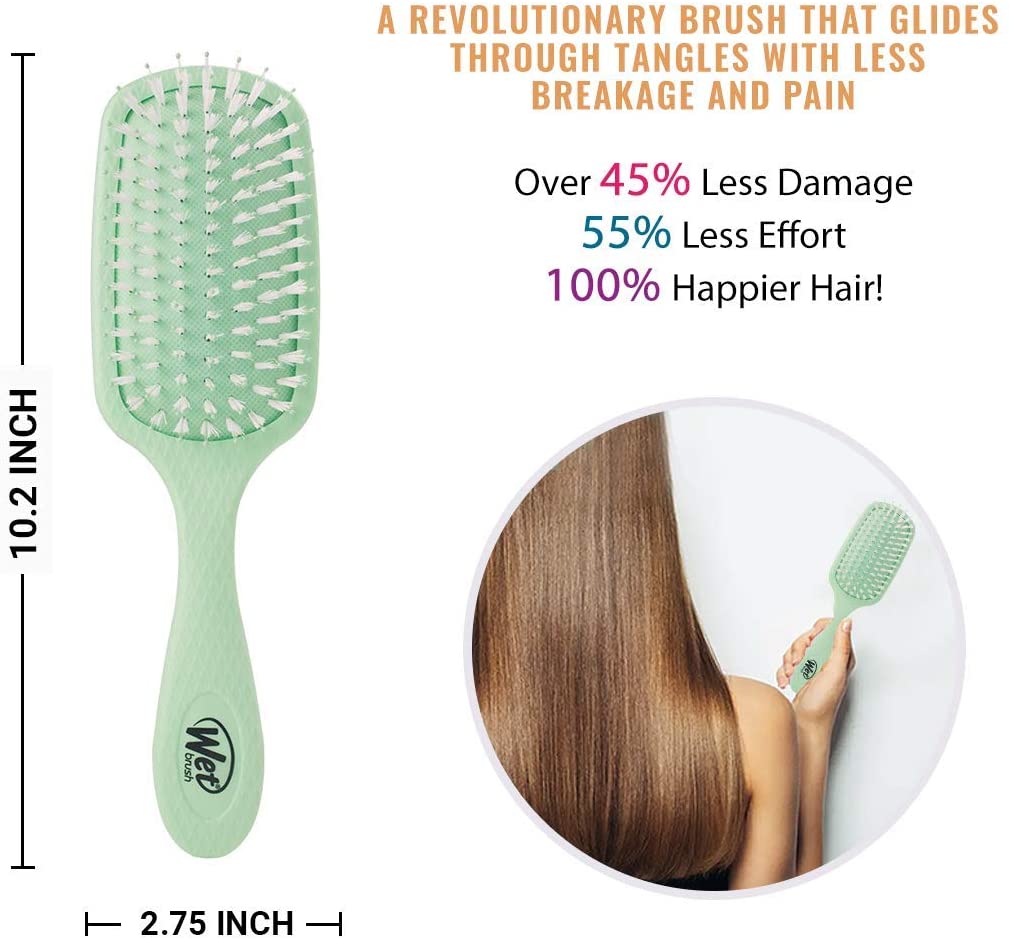 Wetbrush Go Green Treatment Tea Tree Infused Brush - Blend Box