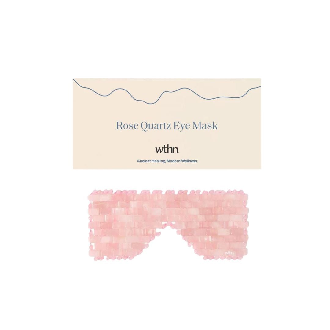 WTHN Rose Quartz Eye Mask - Blend Box